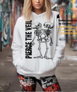 Pierce The Veil Tan Conjoined Skeleton Shirt