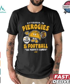 Pierogies & Football T Shirt