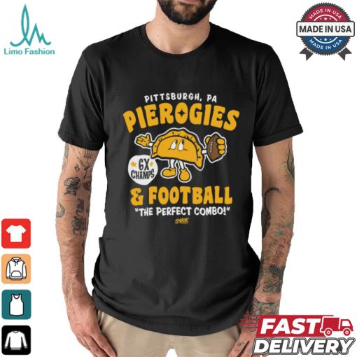 Pierogies & Football T Shirt