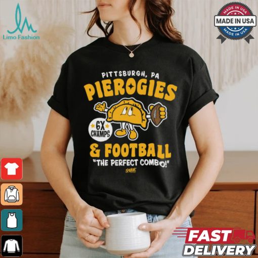 Pierogies & Football T Shirt