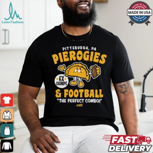 Pierogies & Football T Shirt