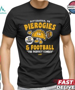 Pierogies & Football T Shirt