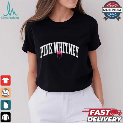 Pink Whitney Helmet Logo Shirt