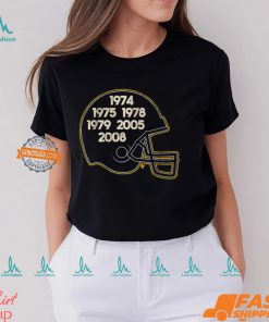 Pittsburgh Football Glory Years Helmet Shirt