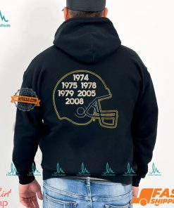 Pittsburgh Football Glory Years Helmet Shirt