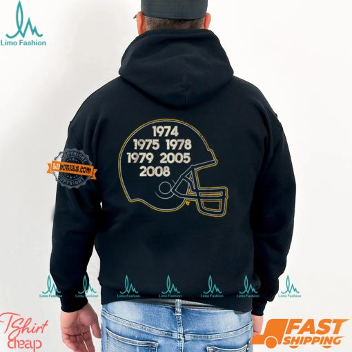 Pittsburgh Football Glory Years Helmet Shirt