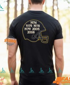 Pittsburgh Football Glory Years Helmet Shirt