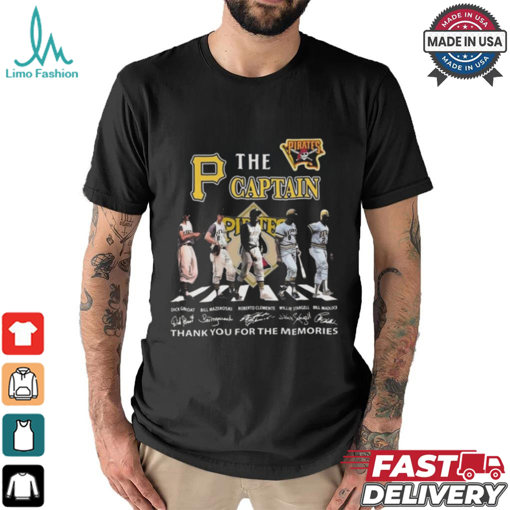 Pittsburgh Pirates All Time The Captains Thank You For The Memories Abbey Road Signatures 2024 Shirt Pittsburgh Pirates All Time The Captains Thank You For The Memories Abbey Road Signatures 2024 Shirt