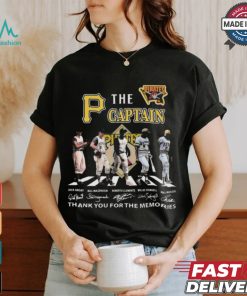 Pittsburgh Pirates All Time The Captains Thank You For The Memories Abbey Road Signatures 2024 Shirt