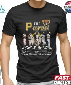 Pittsburgh Pirates All Time The Captains Thank You For The Memories Abbey Road Signatures 2024 Shirt