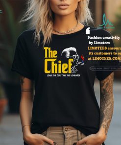 Pittsburgh Steelers Art Rooney the Chief leave the gun take the Lombardi Godfather Logo Parody Shirt
