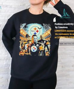 Pittsburgh Steelers Halloween Horror Characters Shirt