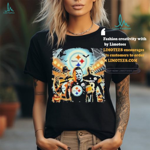 Pittsburgh Steelers Halloween Horror Characters Shirt