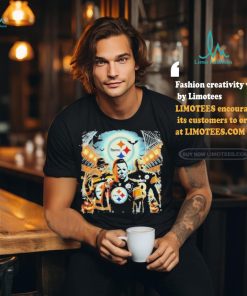 Pittsburgh Steelers Halloween Horror Characters Shirt