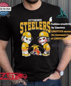 Pittsburgh Steelers NFL Halloween Peeing Funny Shirt
