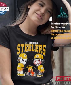 Pittsburgh Steelers NFL Halloween Peeing Funny Shirt