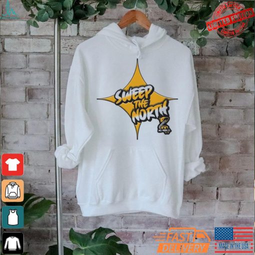 Pittsburgh Steelers football sweep the north shirt
