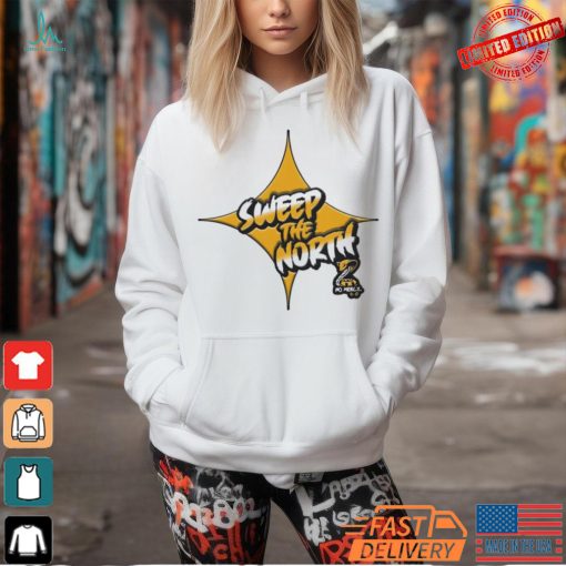 Pittsburgh Steelers football sweep the north shirt