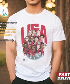 Playa Society 2024 USA Basketball Roster Limited Unisex T Shirt
