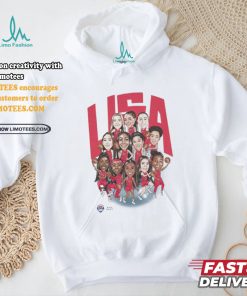 Playa Society 2024 USA Basketball Roster Limited Unisex T Shirt