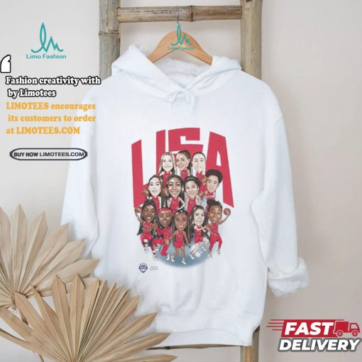Playa Society 2024 USA Basketball Roster Limited Unisex T Shirt