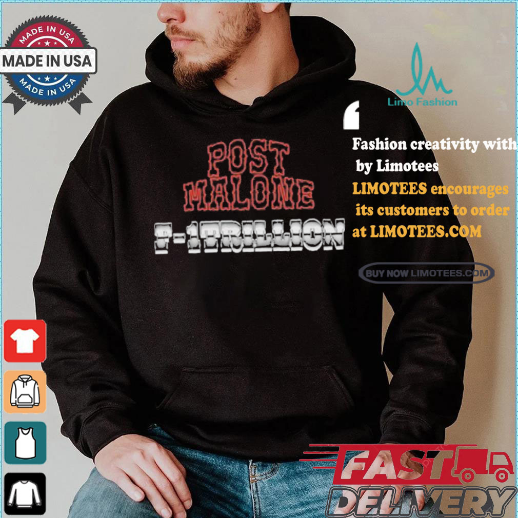 Post Malone F 1 Trillion Tracklist T Shirt Post Malone F 1 Trillion Tracklist T Shirt
