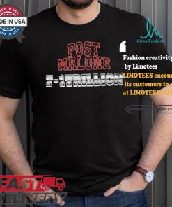 Post Malone F 1 Trillion Tracklist T Shirt