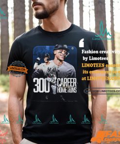 Poster 300 Career Home Runs Aaron Judge New York Yankees signature t shirt