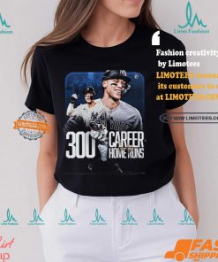 Poster 300 Career Home Runs Aaron Judge New York Yankees signature t shirt