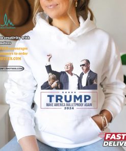President Donald Trump Make America BulletProof Again Shirt