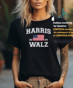 President Harris Walz 2024 American Flag shirt