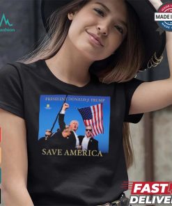 President Trump Save America 2024 T shirt