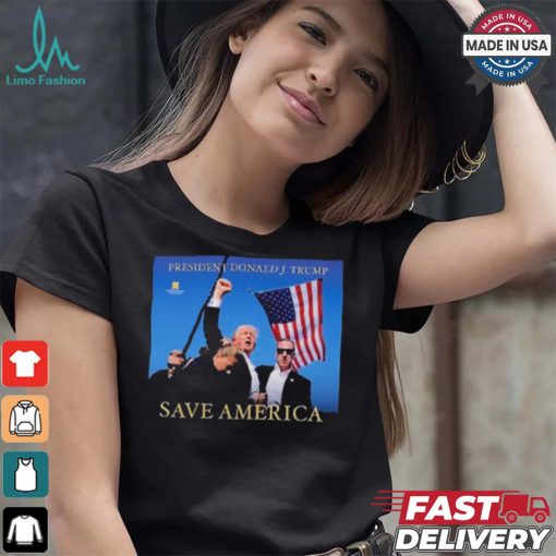 President Trump Save America 2024 T shirt