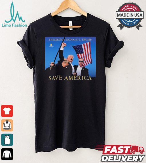 President Trump Save America 2024 T shirt