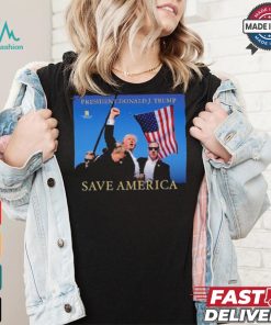 President Trump Save America 2024 T shirt