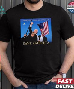 President Trump Save America 2024 T shirt