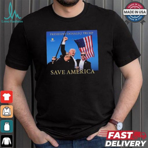 President Trump Save America 2024 T shirt