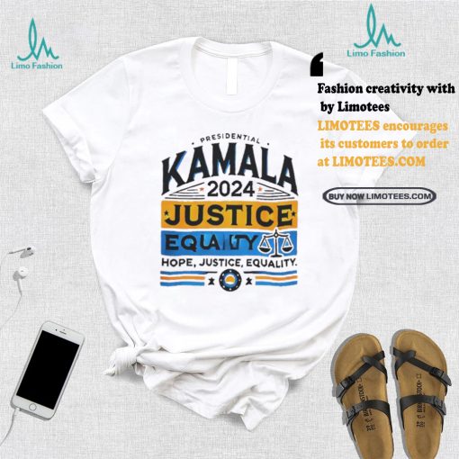 Presidential Kamala 2024 hope justice equality shirt