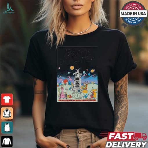 Pretty Lights August 24 25 2024 Bethel Woods Center For The Arts In Bethel NY Poster shirt