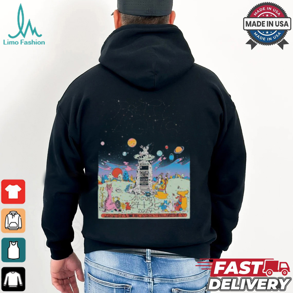 Pretty Lights Official Concert Poster On August 24 25 2024 In Bethel NY At Bethel Woods Center For The Arts Unisex T Shirt Pretty Lights Official Concert Poster On August 24 25 2024 In Bethel NY At Bethel Woods Center For The Arts Unisex T Shirt