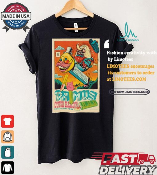Primus In Buffalo, NY On August 9, 2024 Tour Poster Shirt