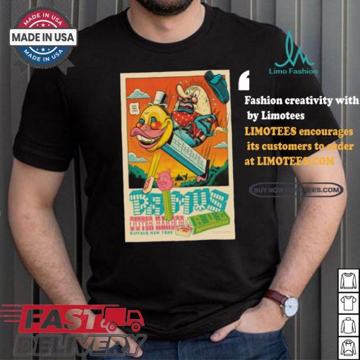 Primus In Buffalo, NY On August 9, 2024 Tour Poster Shirt