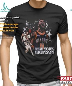 PrintNest Jalen Brunson 2024 Signature T Shirt