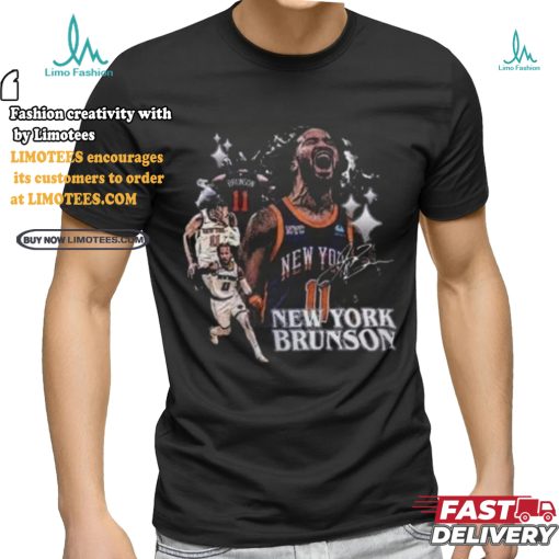 PrintNest Jalen Brunson 2024 Signature T Shirt