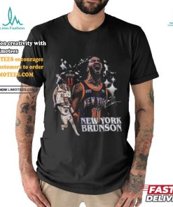 PrintNest Jalen Brunson 2024 Signature T Shirt