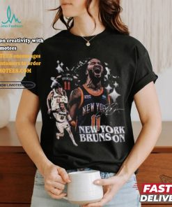 PrintNest Jalen Brunson 2024 Signature T Shirt