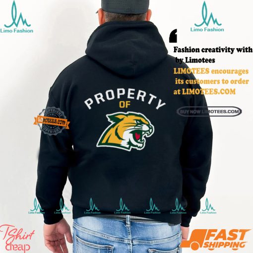 Property Of Northern Michigan Wildcats Logo Shirt