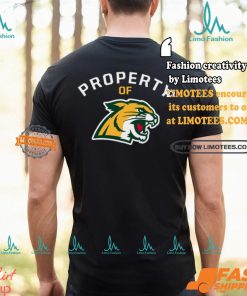 Property Of Northern Michigan Wildcats Logo Shirt