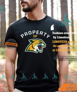 Property Of Northern Michigan Wildcats Logo Shirt