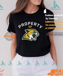 Property Of Northern Michigan Wildcats Logo Shirt